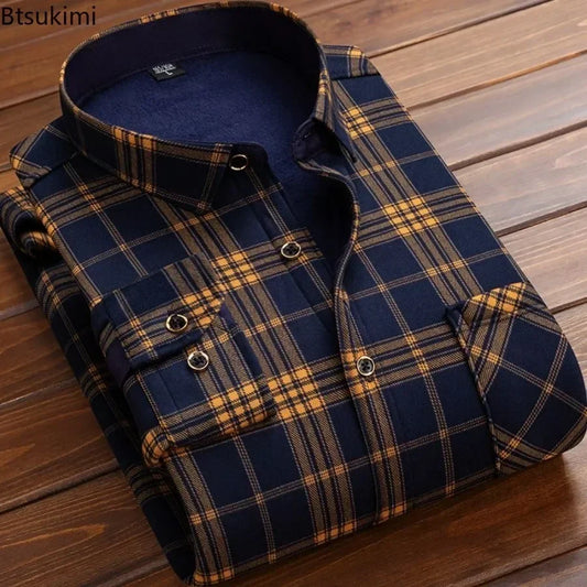 The “Acadia Plaid” Fleece-Lined Shirt