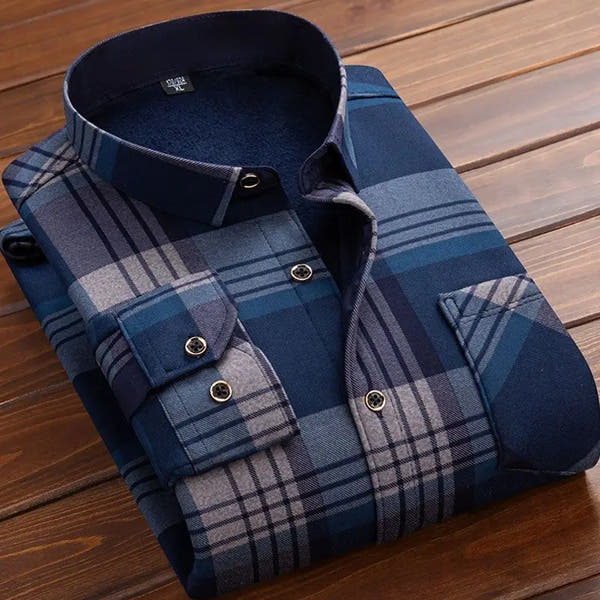 The “Acadia Plaid” Fleece-Lined Shirt